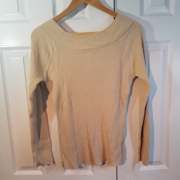 Merona women's light sweater beige - Picture 4 of 4